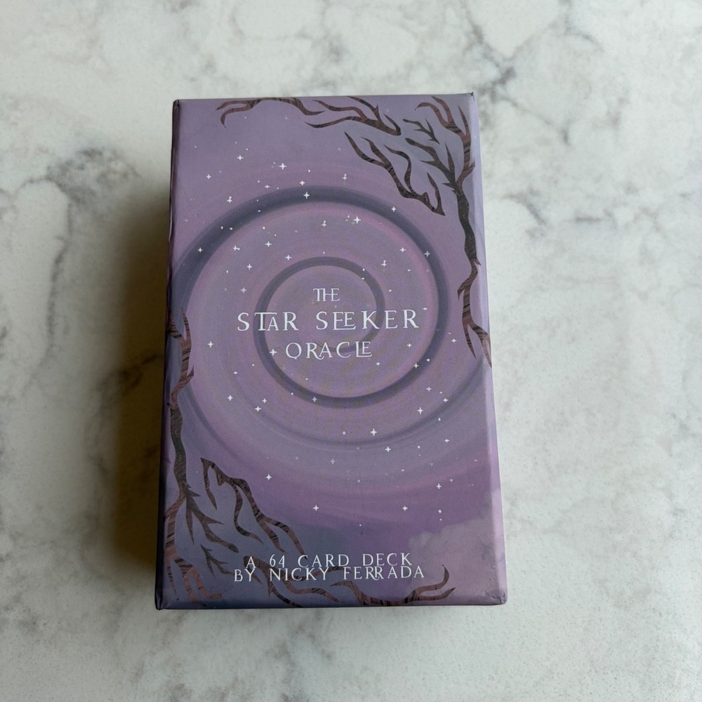 The Star Seeker Oracle Deck Nicky Ferrada First Edition 64 Cards with Guidebook